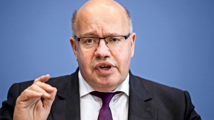 Bundeswirtschaftsminister Peter Altmaier warnt vor Verzögerungen