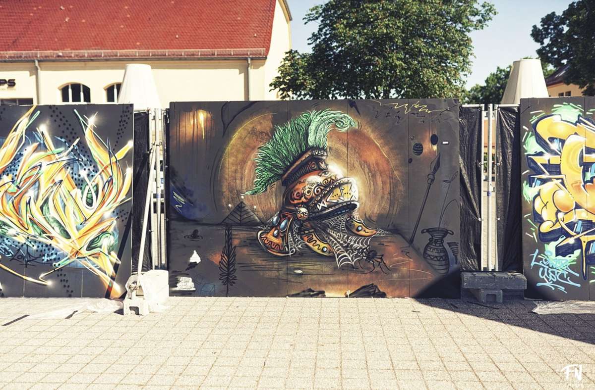 Stuttgart-Bad Cannstatt: Graffiti-Auktion für guten Zweck
