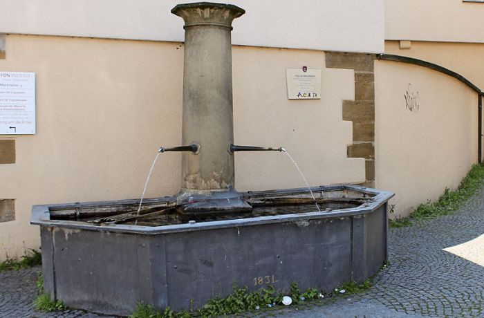 Umweltverschmutzung in Bad Cannstatt: Polizeibrunnen verunreinigt