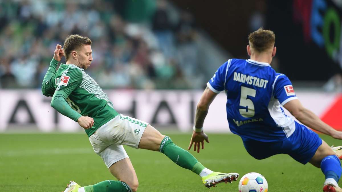 23. Spieltag: Werder im doppelten Videobeweis-Glück gegen Darmstadt