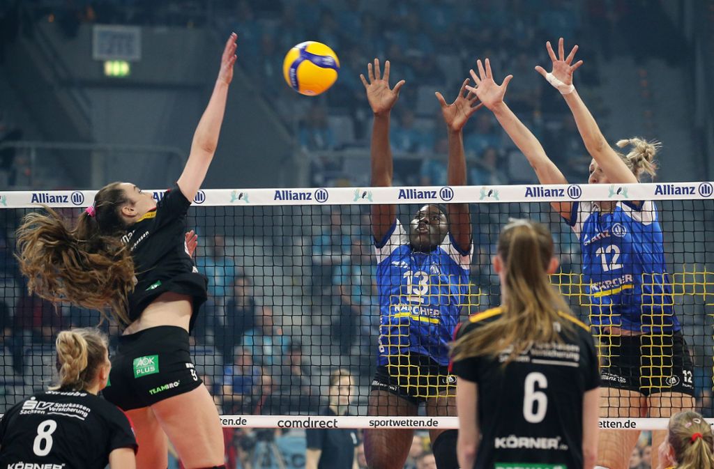 Volleyball-Pokalfinale: Allianz MTV Stuttgart unterliegt dramatisch im Endspiel