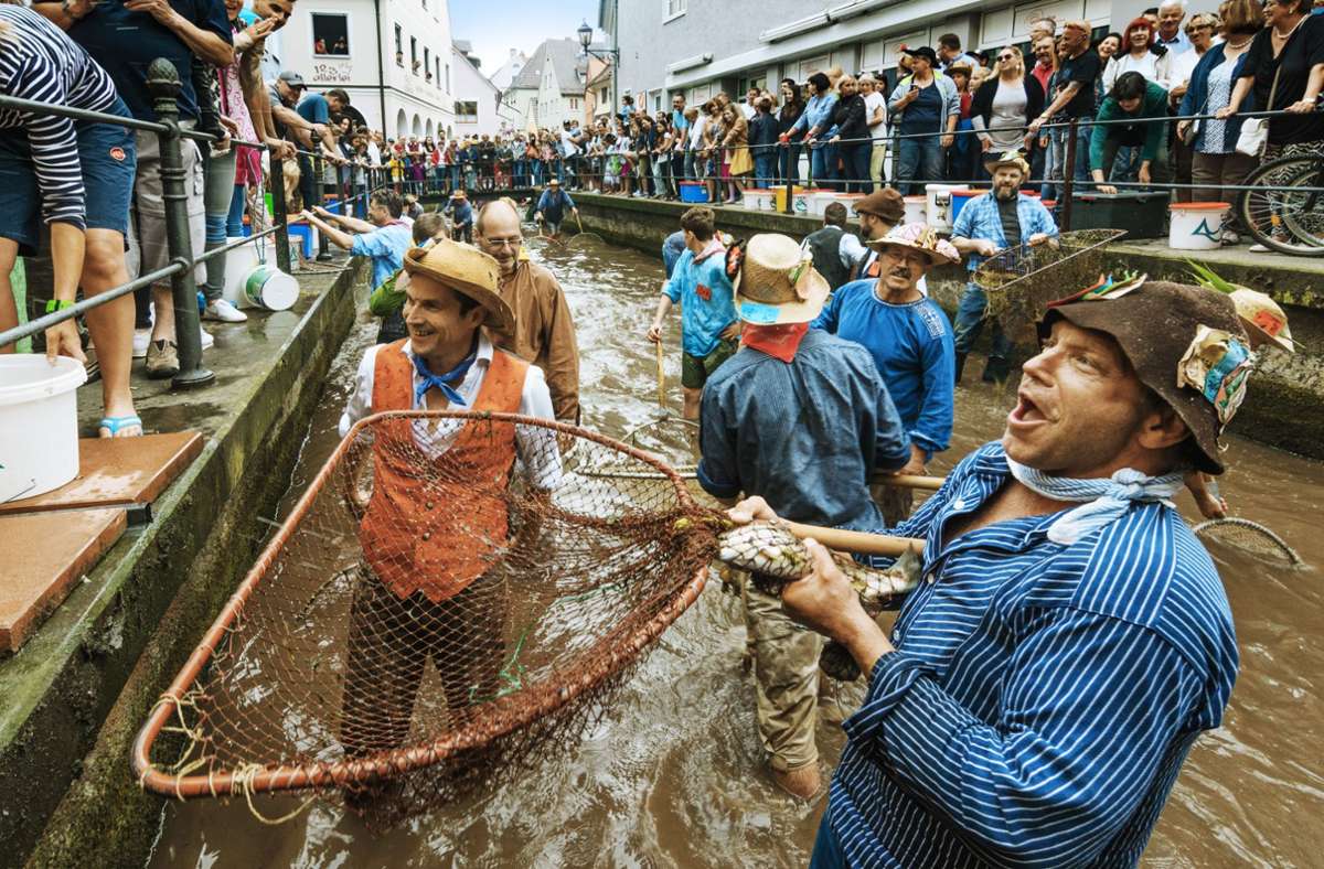 Traditionsfest im Memmingen vor Gericht: Fischen ohne Frau