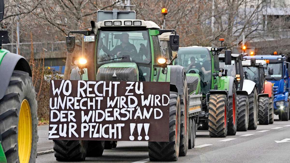 Gebersheimer Landwirt Hans-Georg Schwarz: Es geht nicht nur um  Diesel