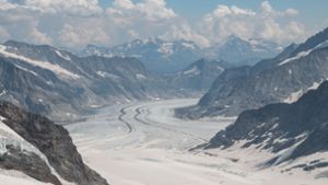 Gletscher schmelzen in dramatischem Tempo