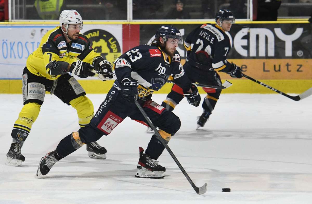 Eishockey-Regionalliga: Meisterschafts-Playoffs: Stuttgart Rebels erzwingen finales Spiel dank Overtime-Thriller