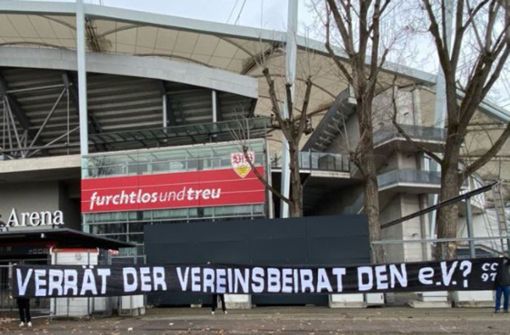 Die Ultras von Commando Cannstatt melden sich zu Wort und Beziehen Stellung zur Eskalation beim Kampf um die Macht beim VfB Stuttgart. Foto: Twitter/CommandoCannstatt