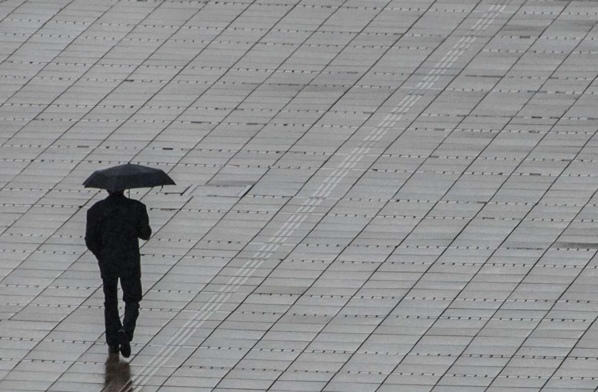 Wetter in Baden-Württemberg: Sturmtief sorgt für Regen und Orkanböen