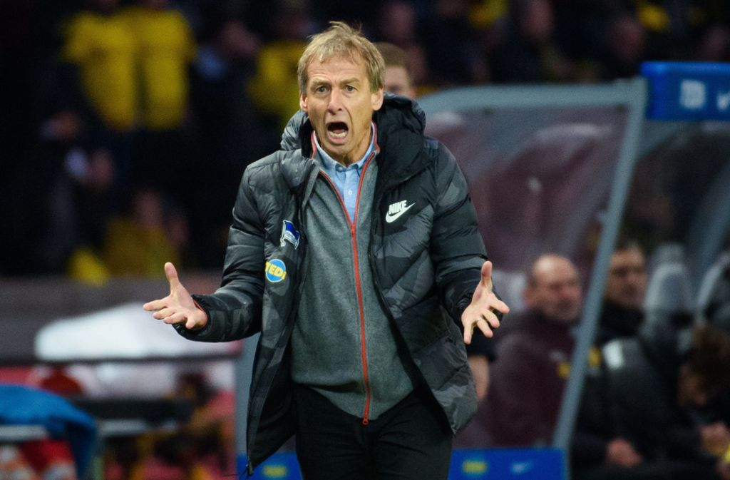 Aus und vorbei: Jürgen Klinsmann ist fortan auch kein Aufsichtsrat mehr bei Hertha BSC.