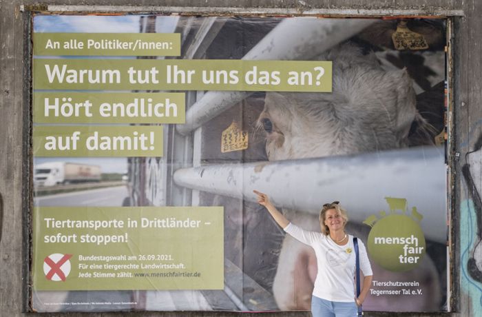 Bundesweite Kampagne aus Stuttgart: Fotos von gequälten Tieren sollen  vor der Wahl aufrütteln