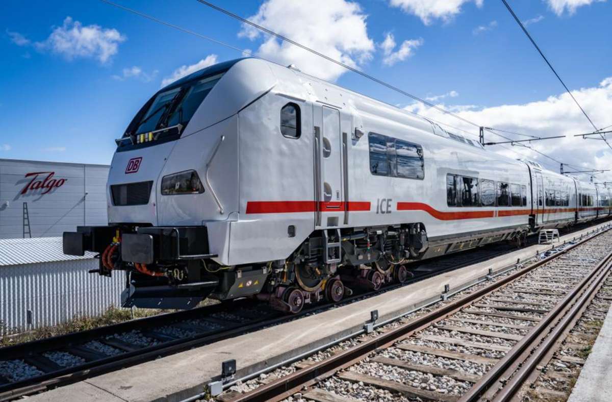 Neuer Schnellzug der Deutschen Bahn: So sieht der neue ICE aus