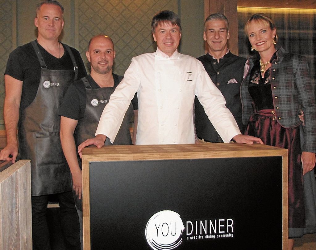 Joachim Wissler unterstützt die neue YouDinner-Loge im Göckelesmaier-Zelt: 3-Sterne-Koch bereichert die Festzeltküche