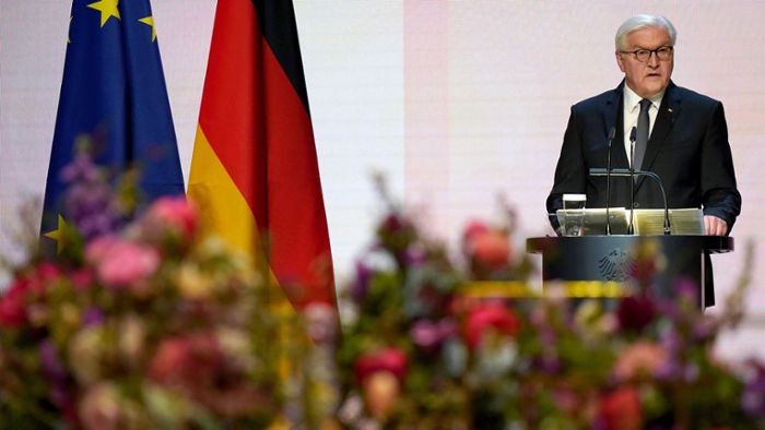 Bundespräsident Steinmeier ruft zum Zusammenhalt auf
