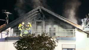 Hausbrand in Burladingen - Hoher Sachschaden