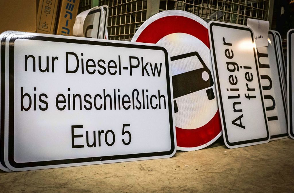 Entwurf für Euro-5-Verbotszone einsehbar: Pläne für neues Dieselfahrverbot werden ausgelegt