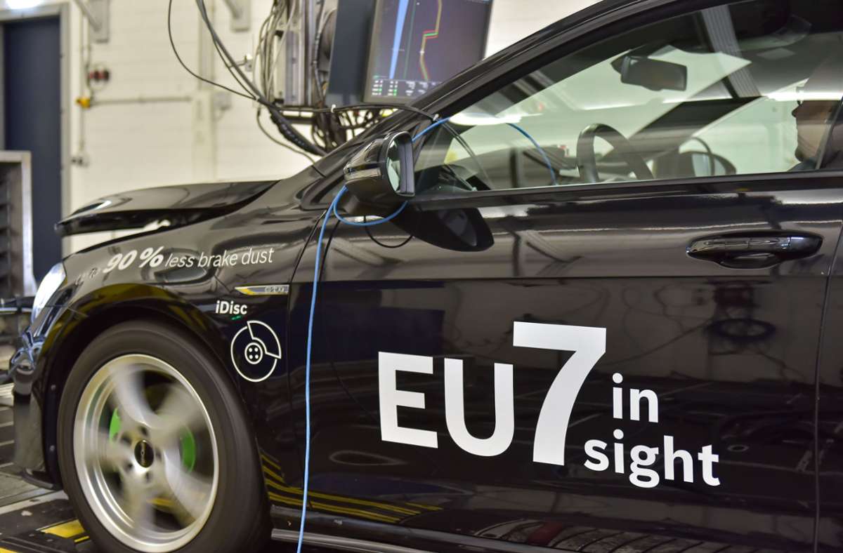 Die Industrie bereitet sich schon länger auf die neue Schadstoffnorm vor – im Bild ein Versuchsfahrzeug von Bosch. Foto: Lichtgut/Max Kovalenko