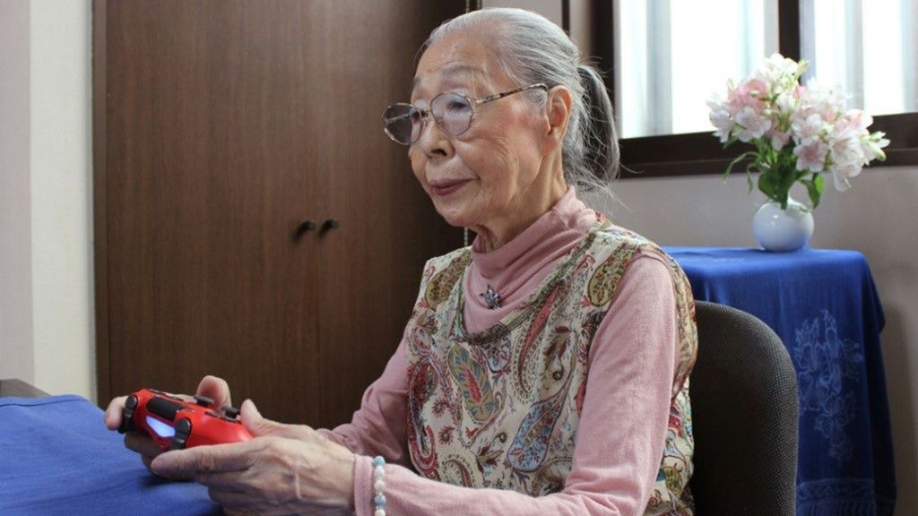 Gamer Grandma: 90-jährige Japanerin hält sich fit, um Videogames zu spielen