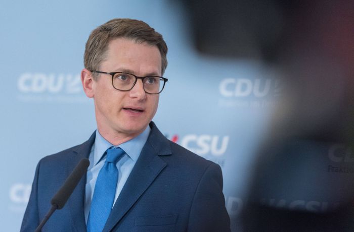 Corona-Krise: CDU-Politiker warnen vor Staatswirtschaft
