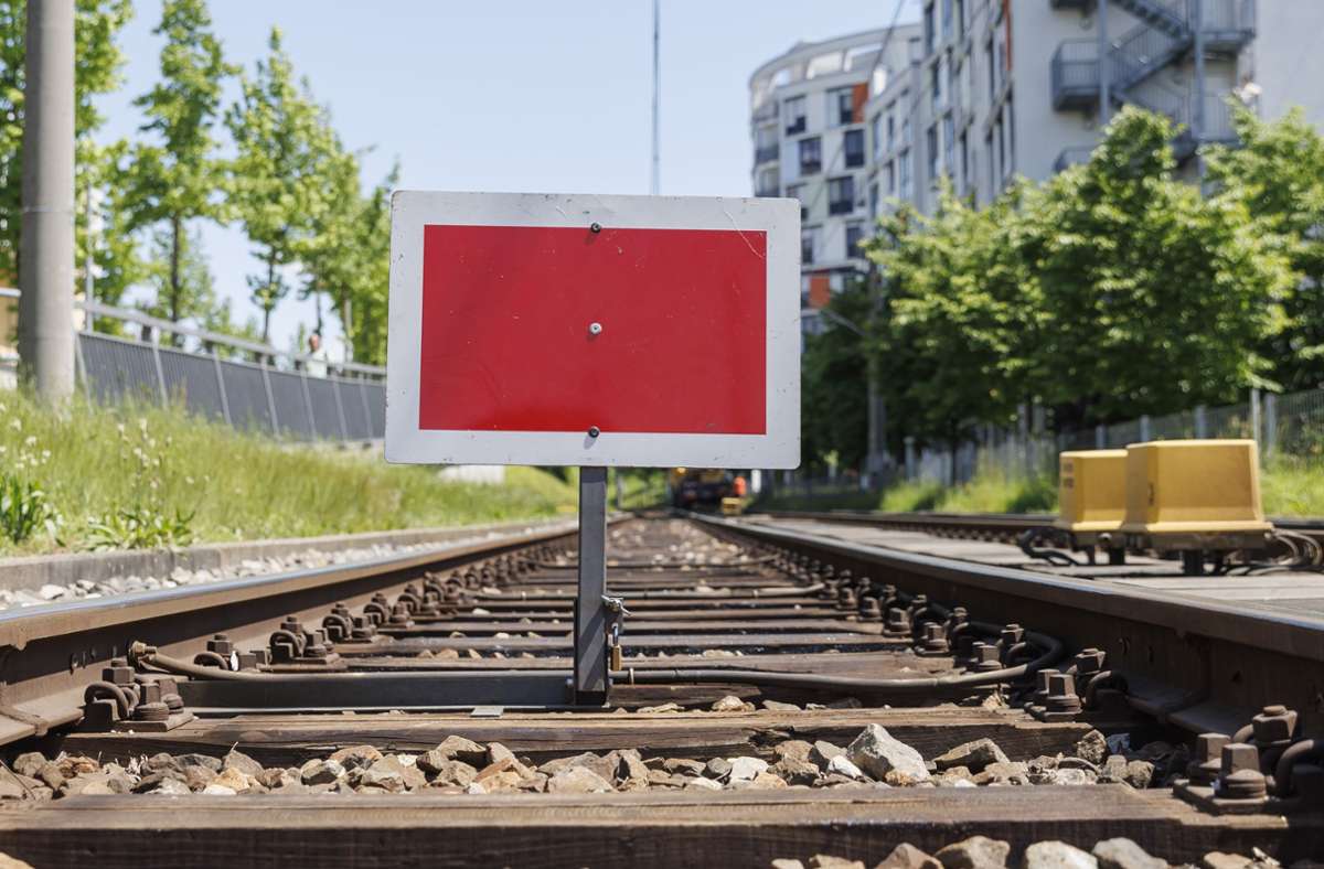 Arbeiten an Stuttgarter Verkehrsknoten: Am Wochenende werden Stadtbahnen umgeleitet