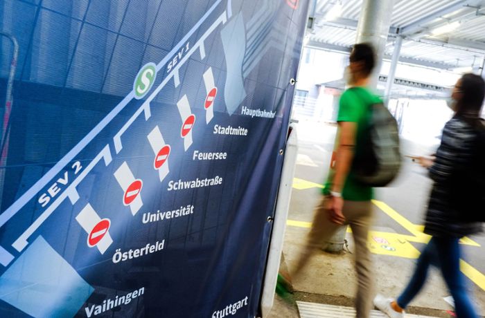Nach wochenlanger Baustelle: S-Bahnen auf Stuttgarter Stammstrecke fahren wieder