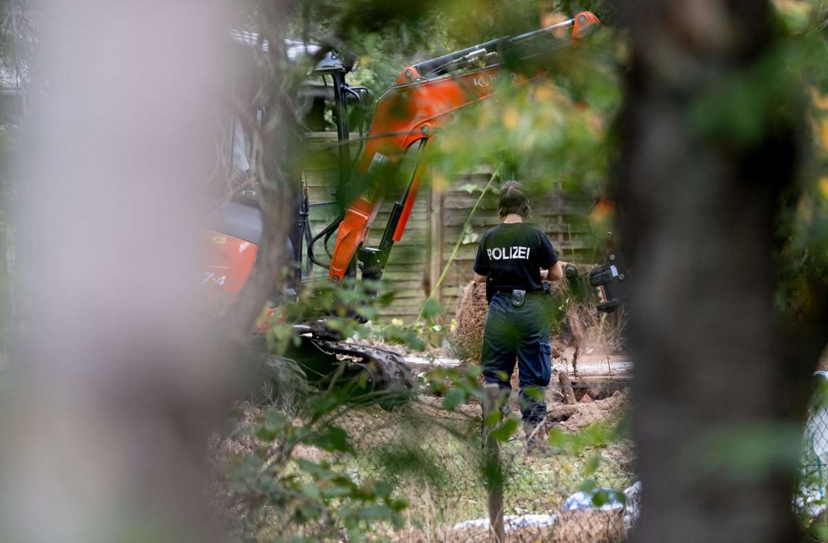 Fall Maddie McCann: Polizei durchsucht Kleingarten in Hannover