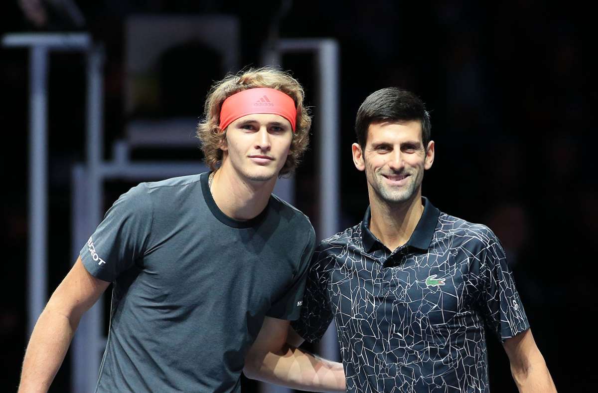 Alexander Zverev und Novak Djokovic treffen im Viertelfinale der Australian Open aufeinander. Wie verliefen die Partien zwischen den beiden Tennisstars bisher?