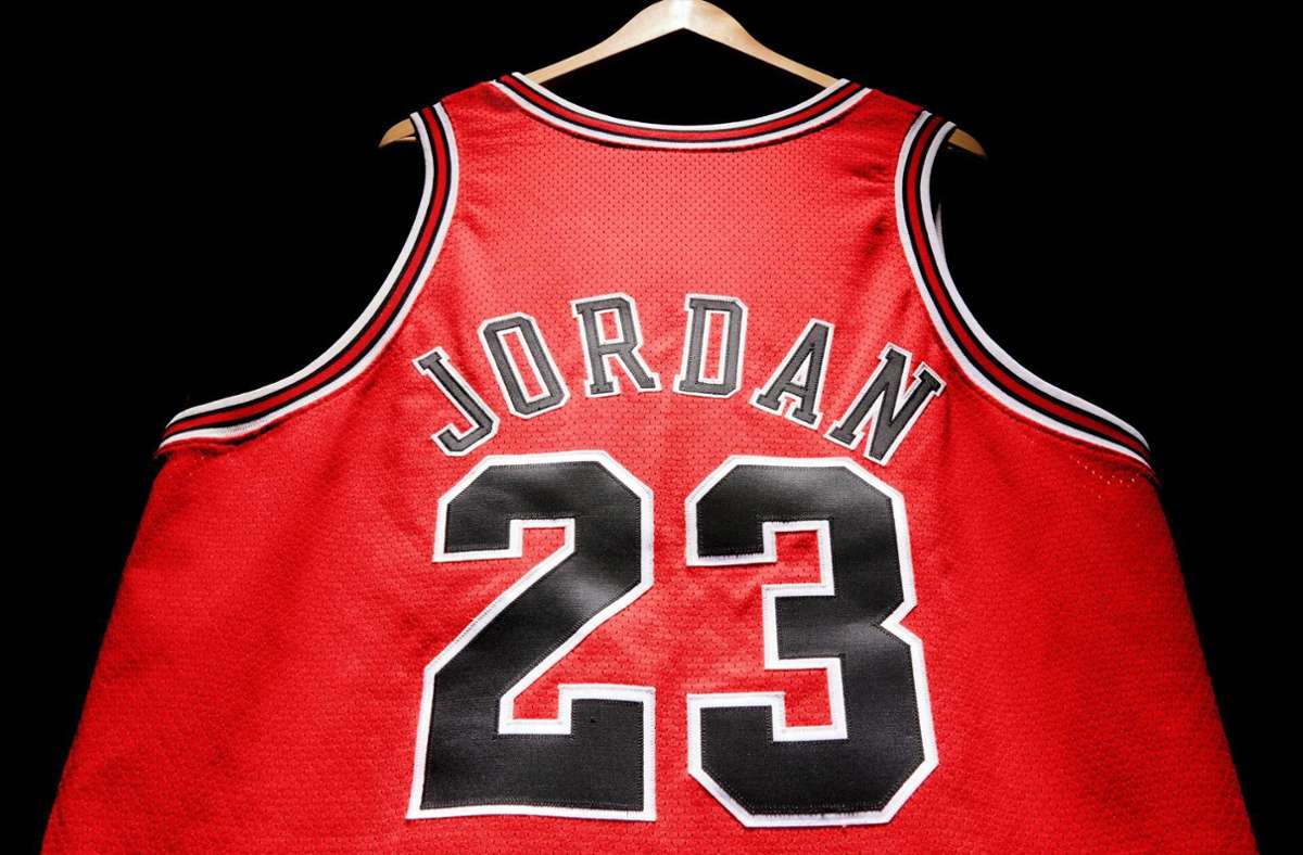 Michael Jordan: Trikot der Basketball-Legende für zehn Millionen Dollar versteigert
