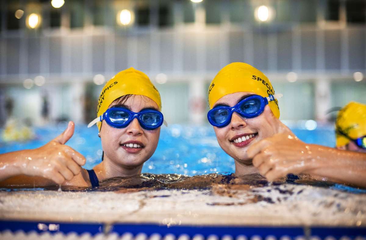 Special Olympics: Für die  Zwillinge Inna und Elvira Amirov aus Neckarsulm zählt nicht nur Gold