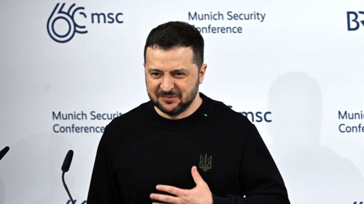Münchner Sicherheitskonferenz: Selenskyj fordert verstärkte Anstrengungen gegen Russland