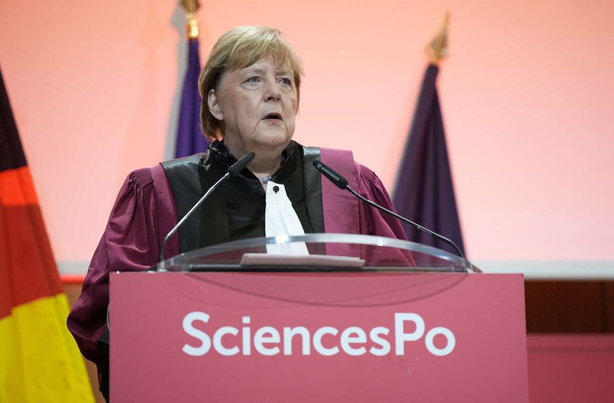 Sciences Po in Frankreich: Elite-Uni verleiht  Angela Merkel Ehrendoktor