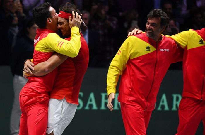 Davis Cup in Madrid: Nadal holt Spanien den Sieg im Davis Cup