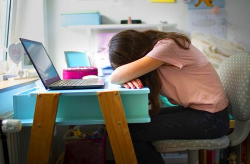 Stress in der Schule kann in eine Krise führen. Foto: imago//Ute Grabowsky