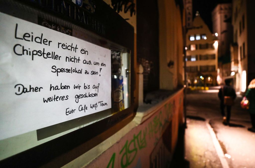 Coronavirus in Stuttgart: Polizei kontrolliert Gastronomiebetriebe  – acht Anzeigen