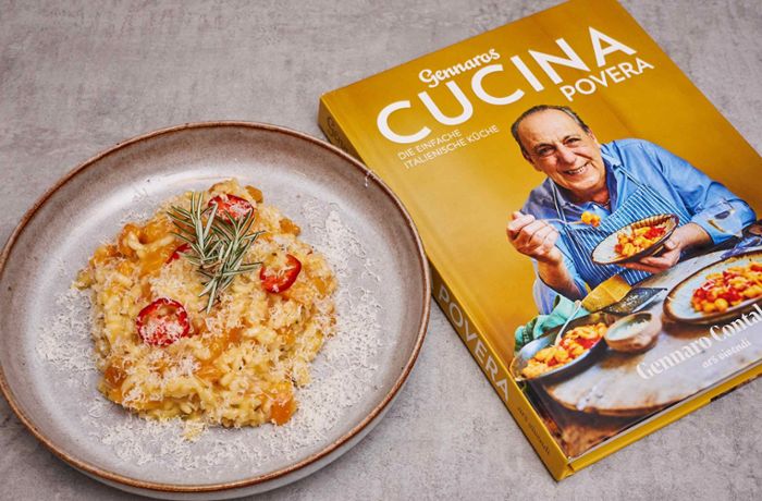 Nachgekocht  aus „Cucina Povera“: Kürbisrisotto nach Gennaro Contaldo