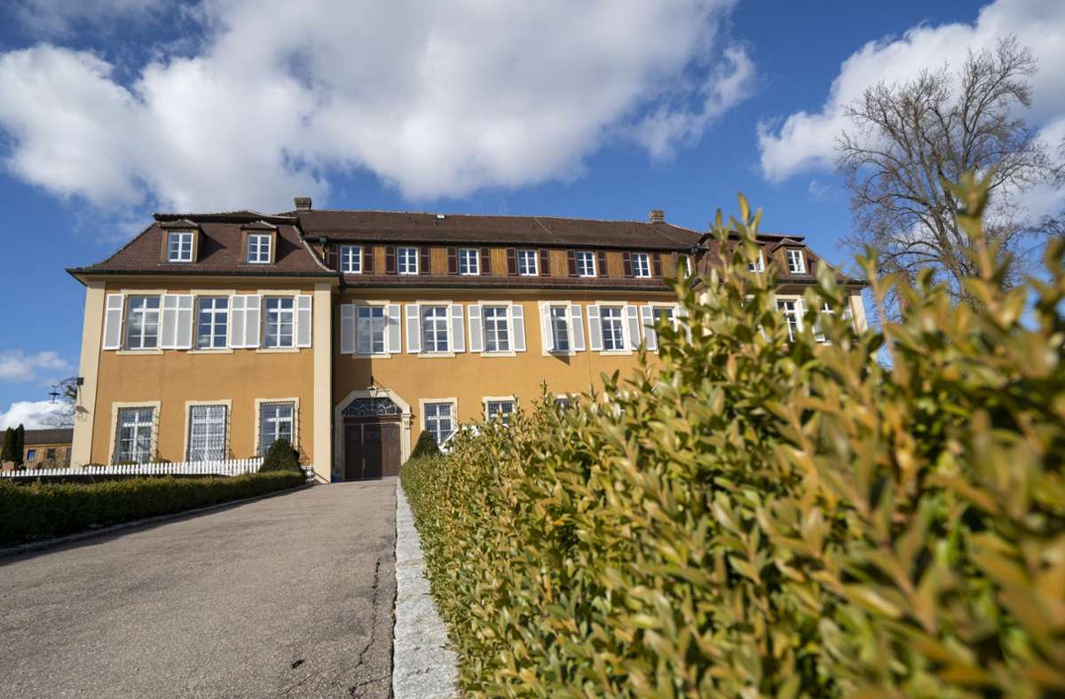 Künftig Klinik: das sanierte Schloss Freudental