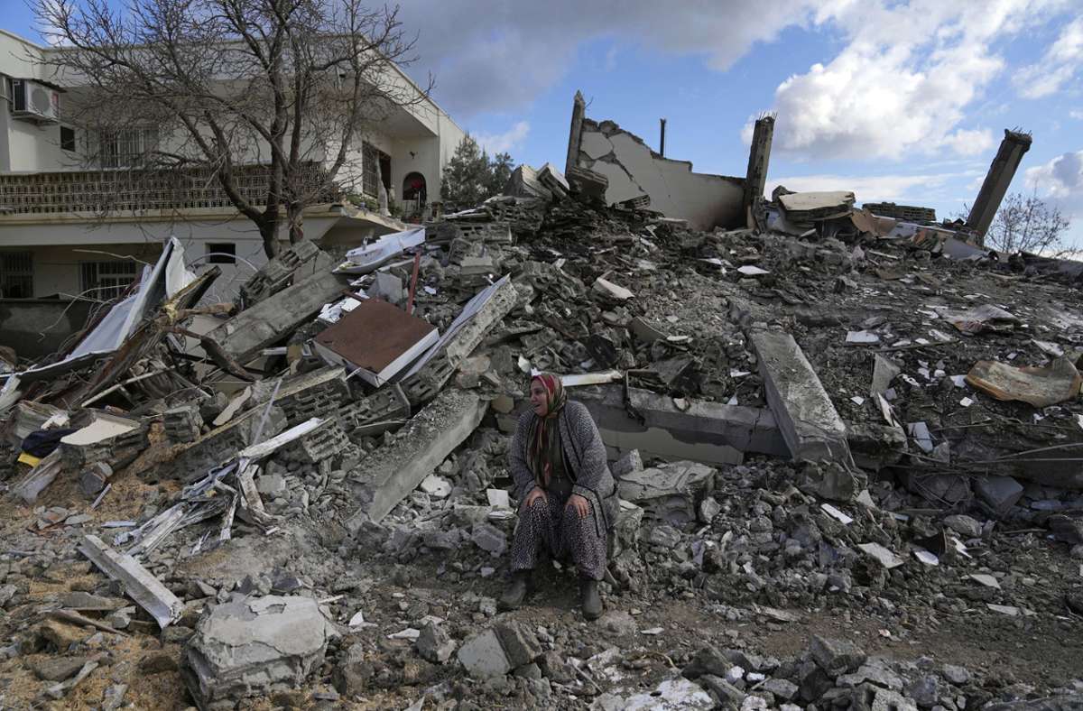 Im Erdbebengebiet tut jede Hilfe not. Foto: dpa/Khalil Hamra