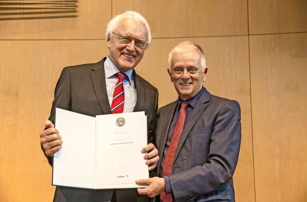 Michael Stolleis erhält den Stuttgarter Hegel-Preis