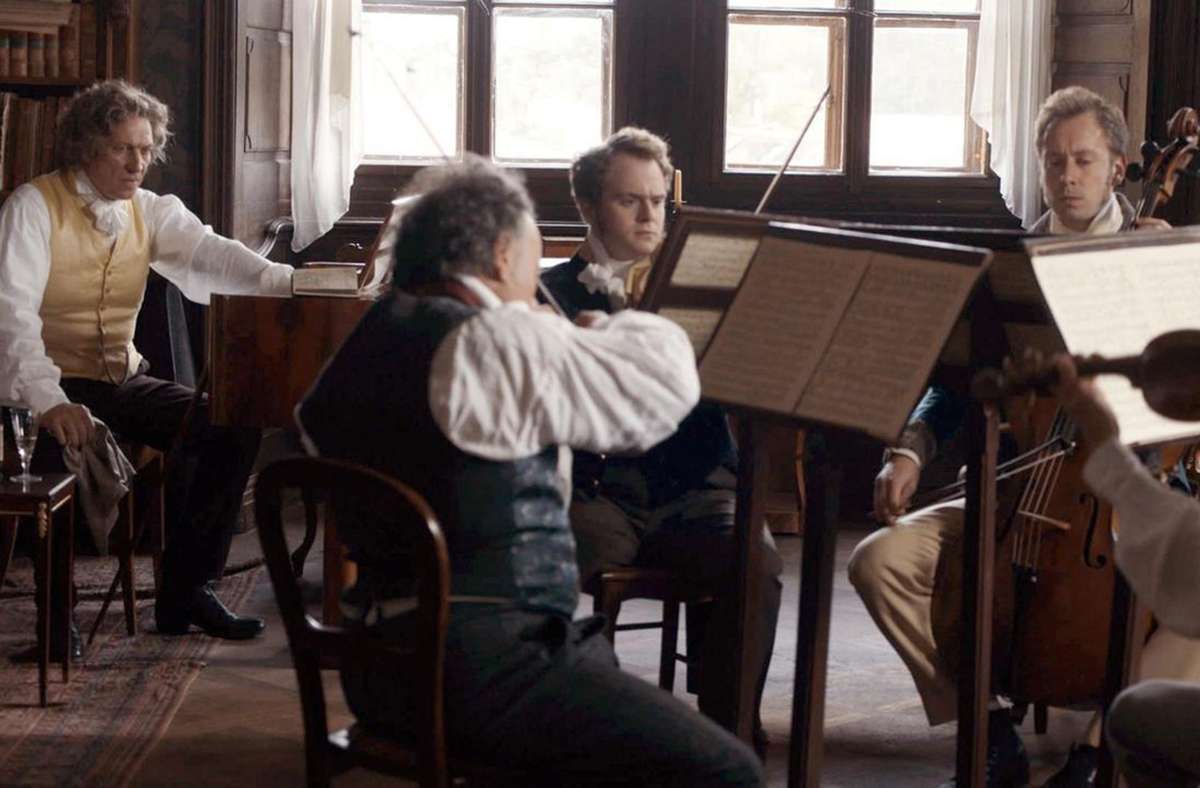„Das ist Chaos, keine Musik“: Das Schuppanzigh-Quartett probt Beethovens Große Fuge op. 133