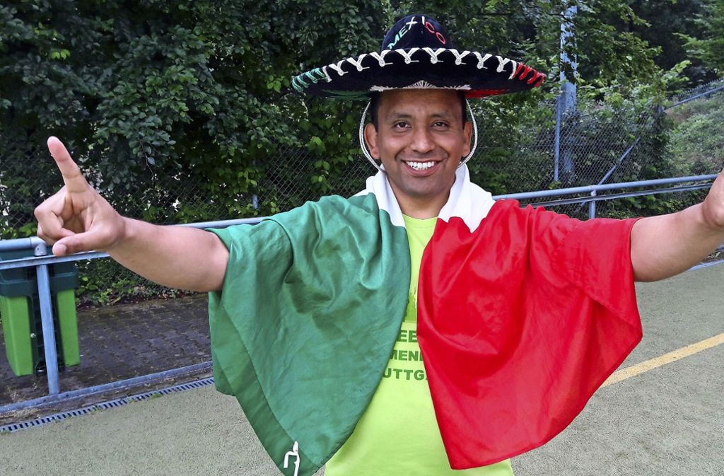 Bad CannstattOmar Garcias Urdiales drückt dem Außenseiter   die Daumen: „Mexiko wird Weltmeister!“