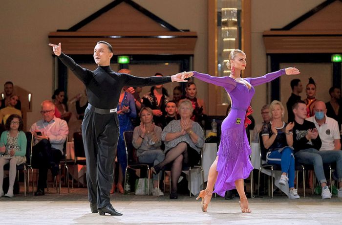 Deutsche Meisterschaften im Tanzen: Penelope Zschäbitz und Michael Ziga – ein Traumpaar nicht nur auf dem Parkett