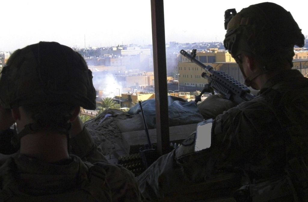 Wie lange bleiben die US-Soldaten noch im Irak? (Archivbild) Foto: dpa/Spc. Ryan Swanson