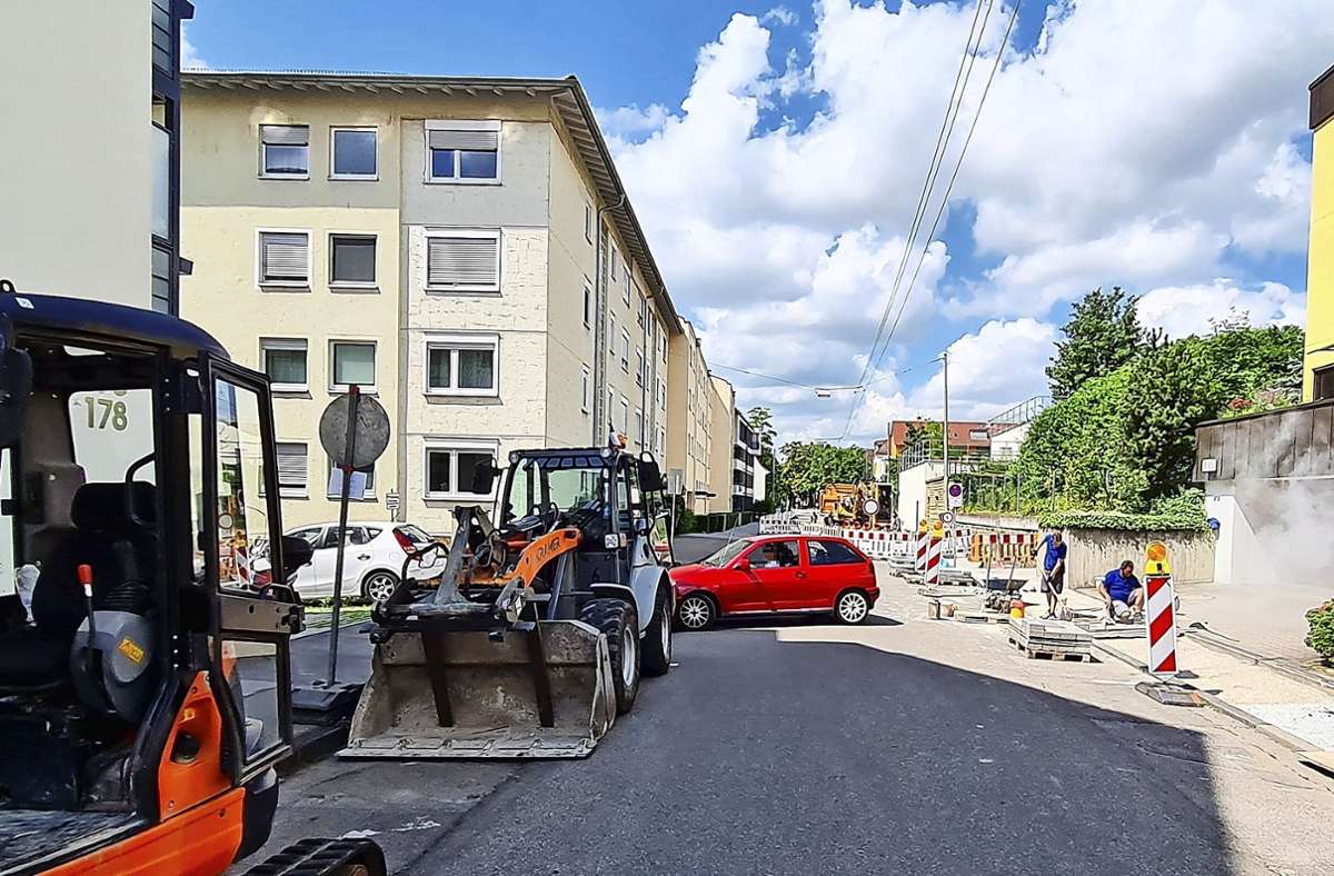 Stuttgart-Bad Cannstatt: Keine Durchfahrt zum Krankenhaus