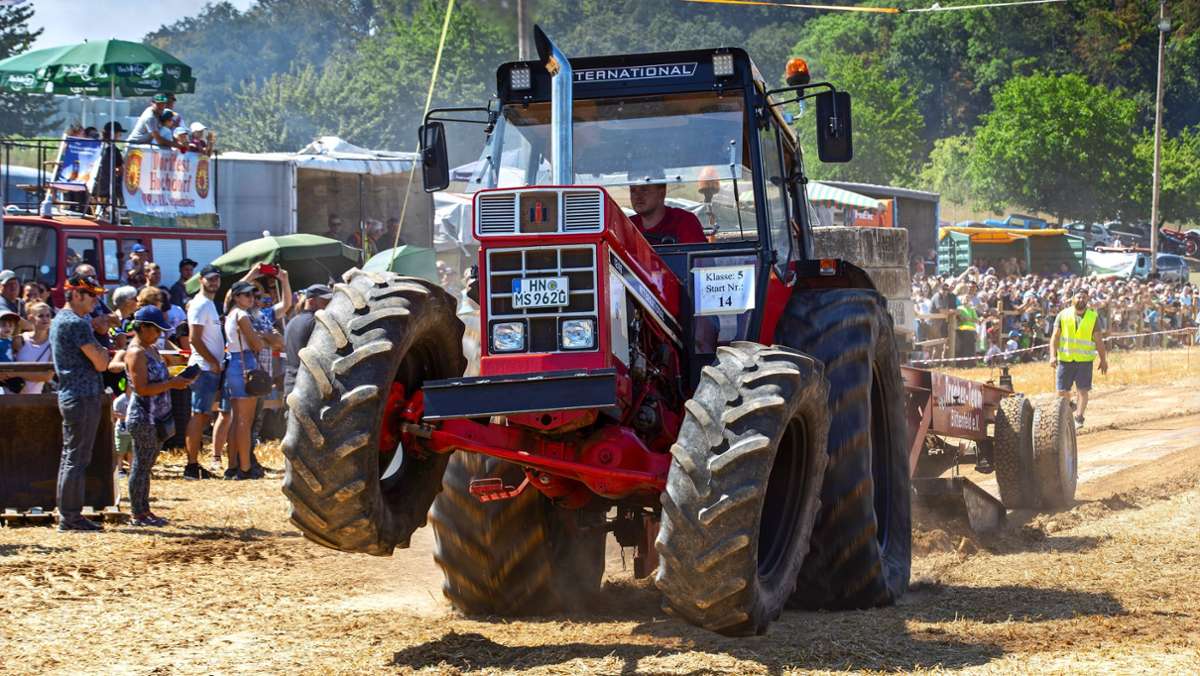 Trecker Treck in Waiblingen: Der Tanz der Traktoren