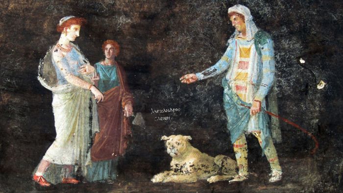 Spektakuläres Fresko in Pompeji entdeckt