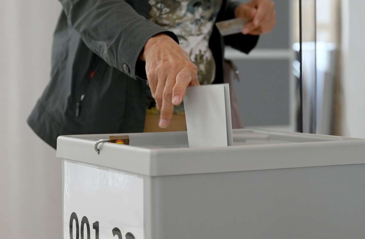 Bundestagswahl in Baden-Württemberg: Viele Briefwähler  – Beteiligung in Wahllokalen sinkt