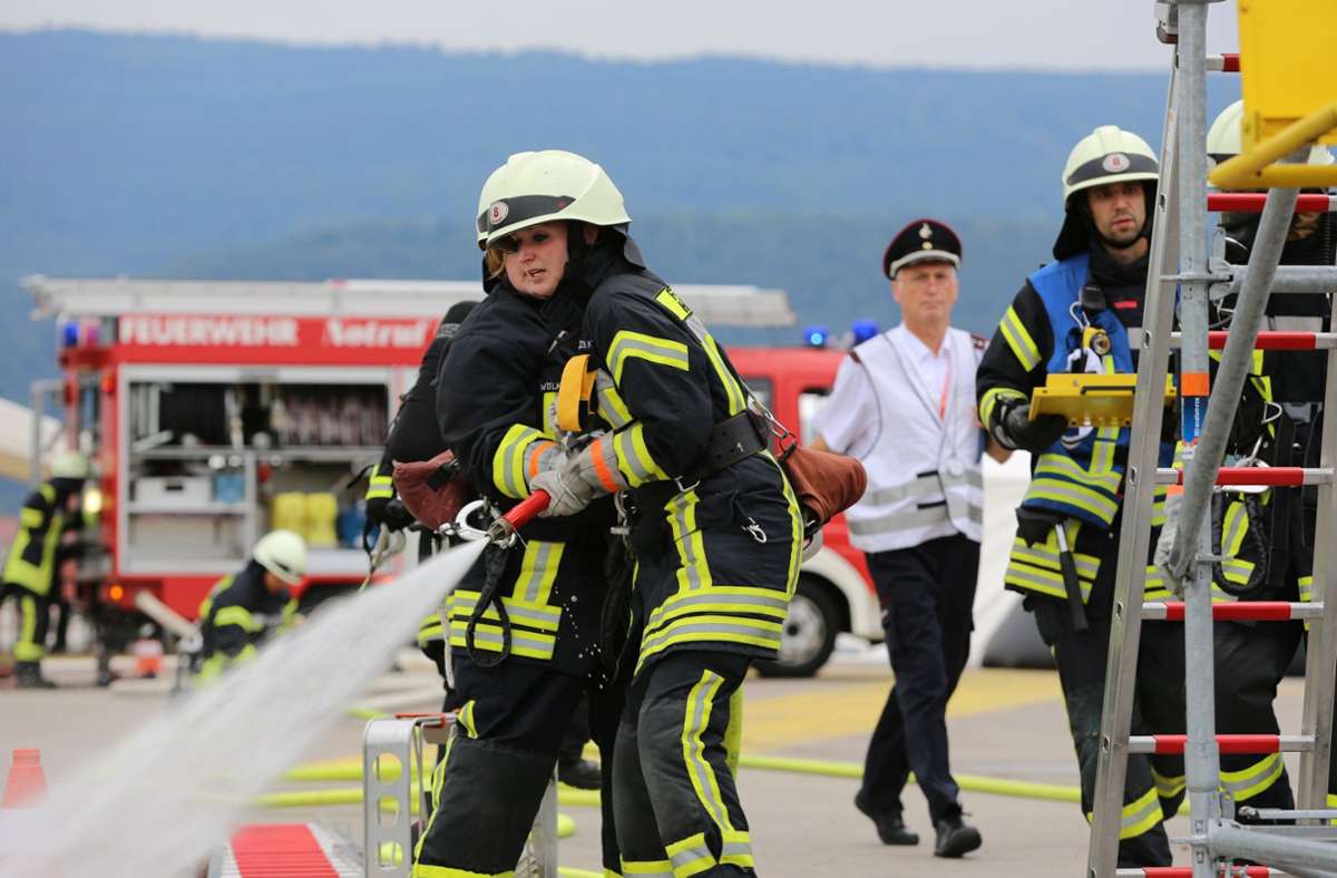 Landesfeuerwehrtag in Kehl: Feuerwehrfest im Großformat