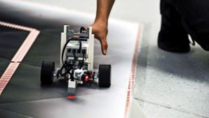 So lief das Finale der Roboter-Formel 1