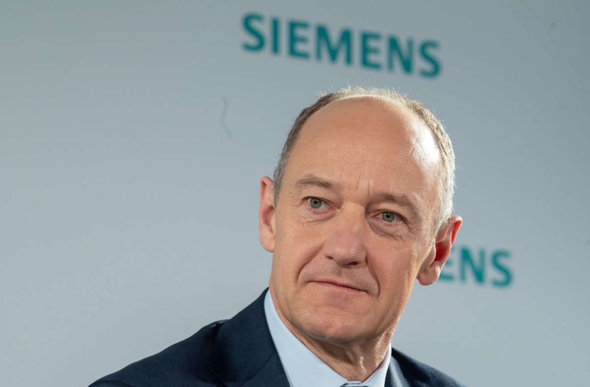Roland Buschs Strategie: Siemens-Chef will Technologiekonzern nicht weiter umbauen