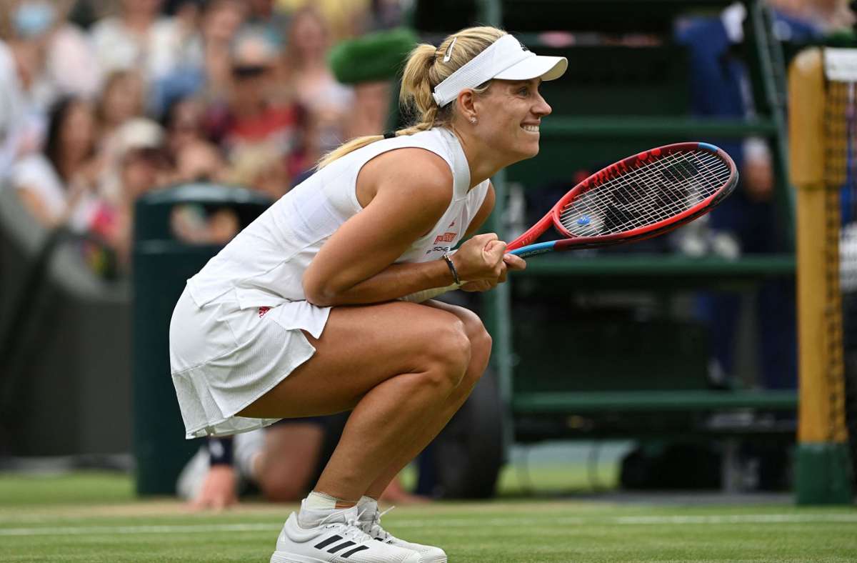 Viertelfinale in Wimbledon: Angelique Kerber setzt beeindruckenden Siegeszug fort
