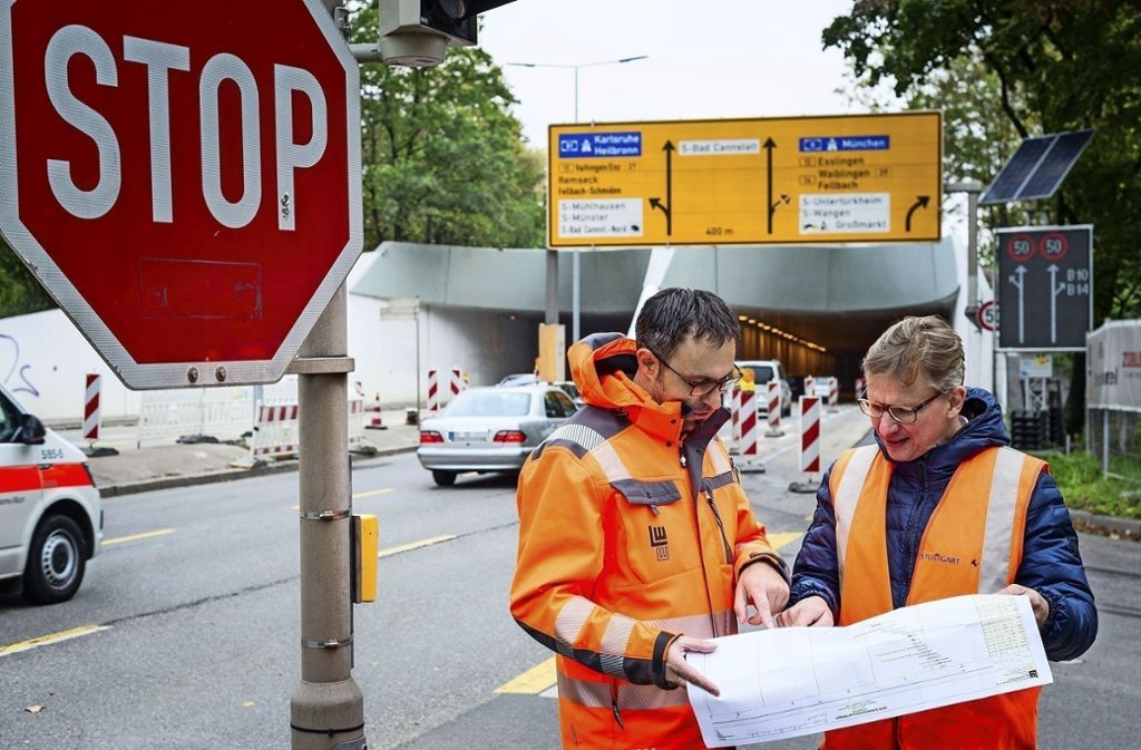 Der Schwanenplatztunnel wird für drei Tage voll gesperrt: Verkehrschaos in Stuttgart droht