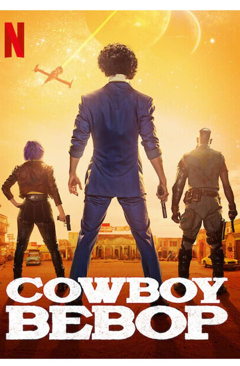 Das Teaser-Plakat zu „Cowboy Bebop“